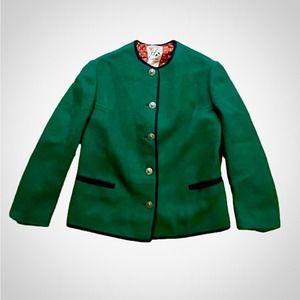 Green Women's Blazer